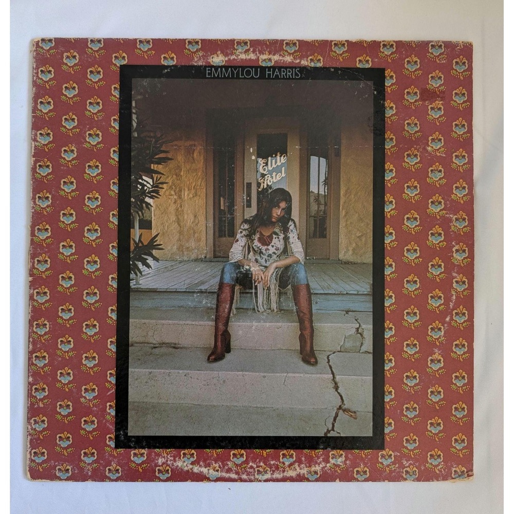 Emmylou Harris Elite Hotel Vintage Vinyl LP Original 1975 Reprise MS 2236